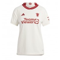 Camiseta Manchester United Rasmus Hojlund #9 Tercera Equipación para mujer 2024-25 manga corta